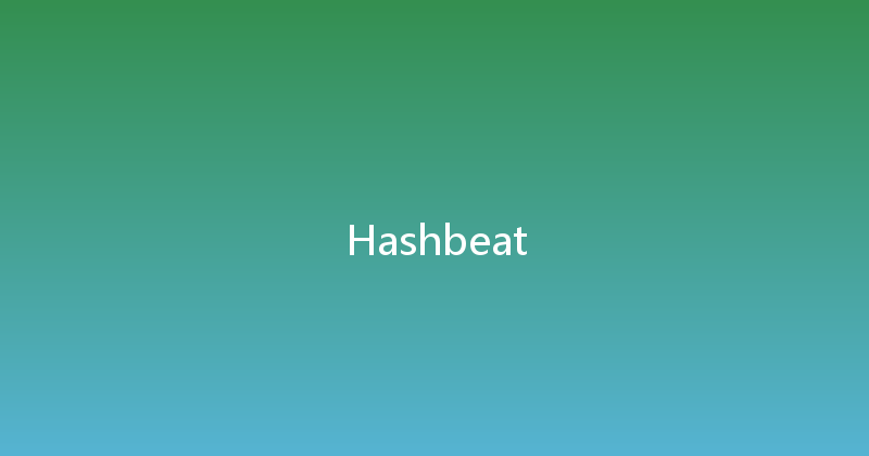 Hashbeat 