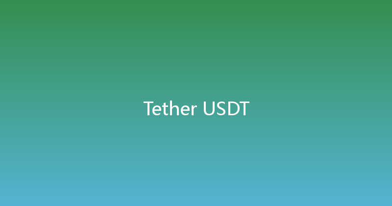 Tether USDT 
