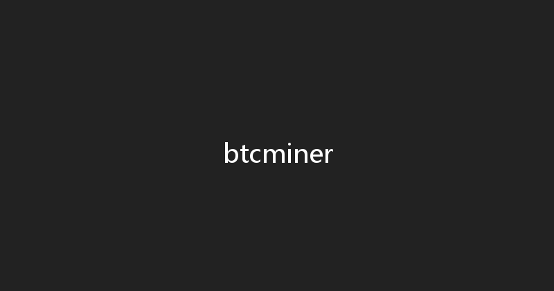 btcminer 