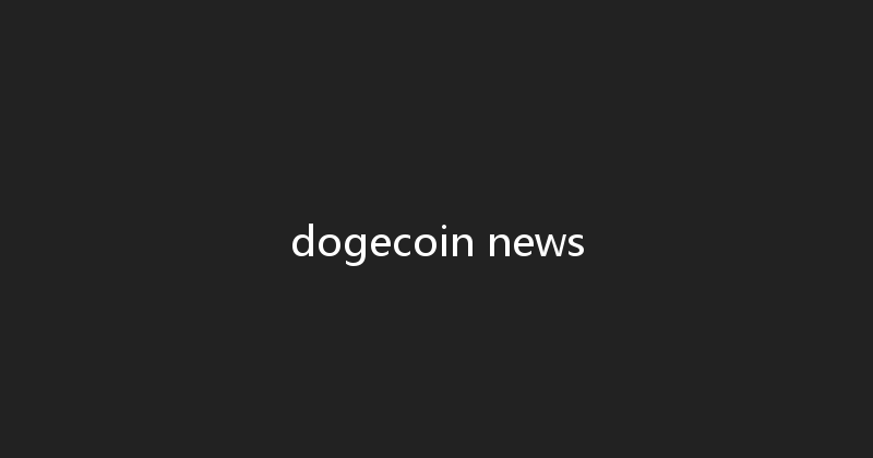 dogecoin news 