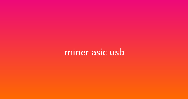miner asic usb 