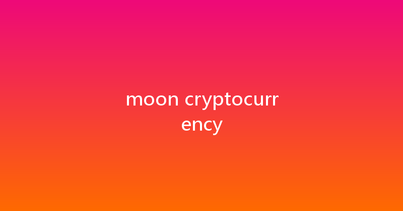 moon cryptocurrency 