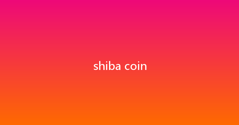 shiba coin 